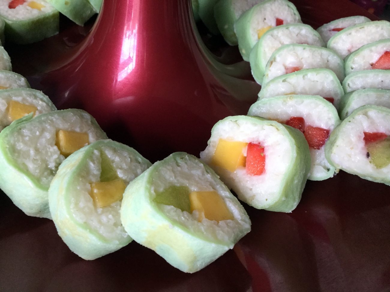 Süßes Sushi - Nachtisch mit Wow-Effekt für Asien-Liebhaber