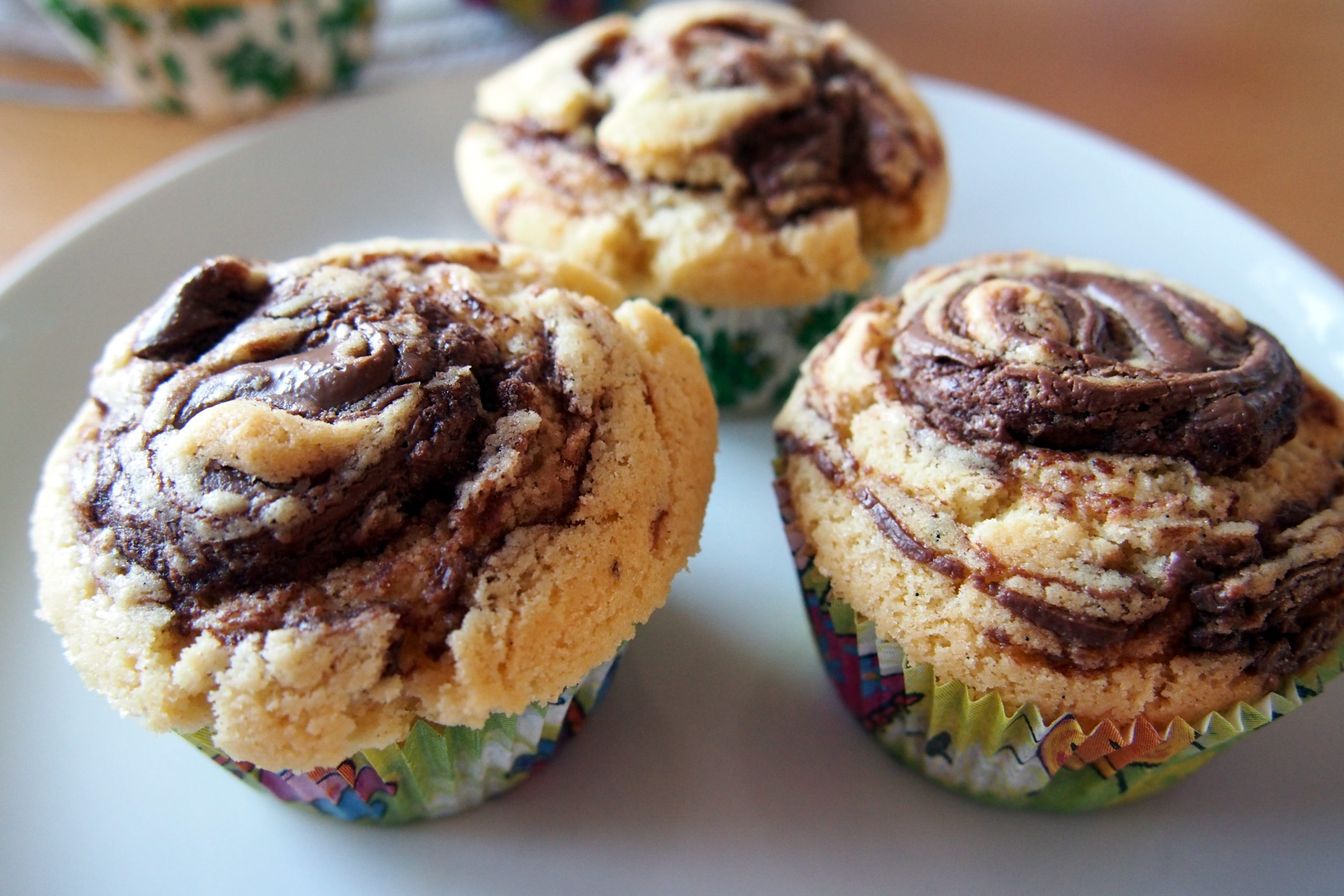 Nutella-Muffins - der Renner auf jedem Kindergeburtstag