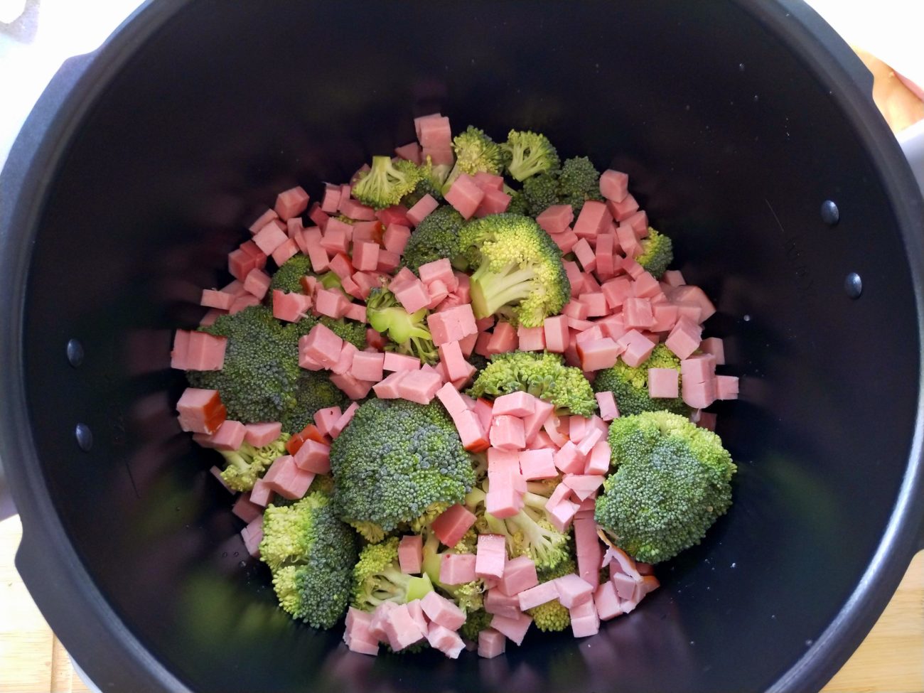 Broccoli-Schinken-Nudeln