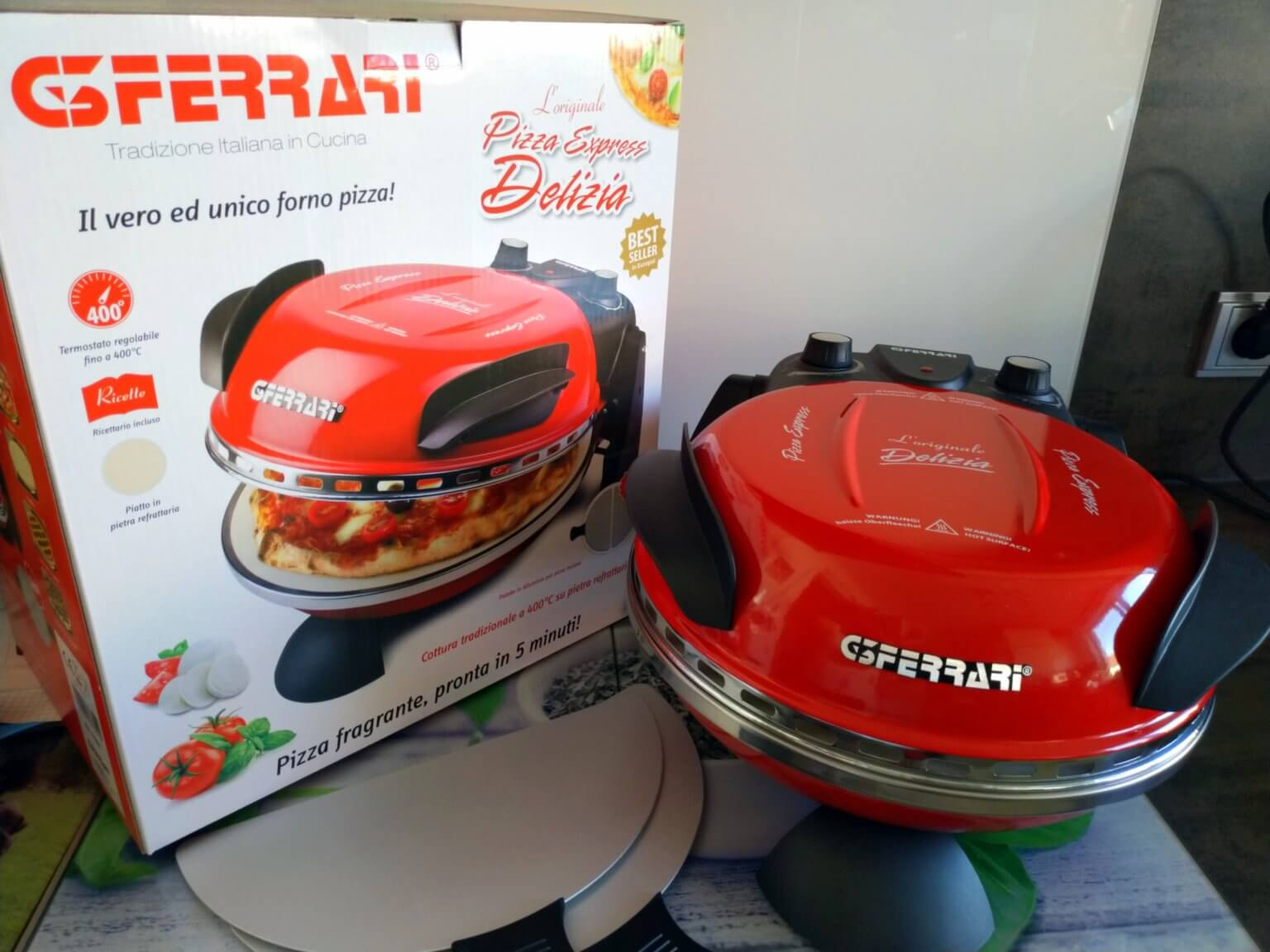 Testbericht G3 Ferrari Pizzaofen Delizia so gut, wie alle sagen?